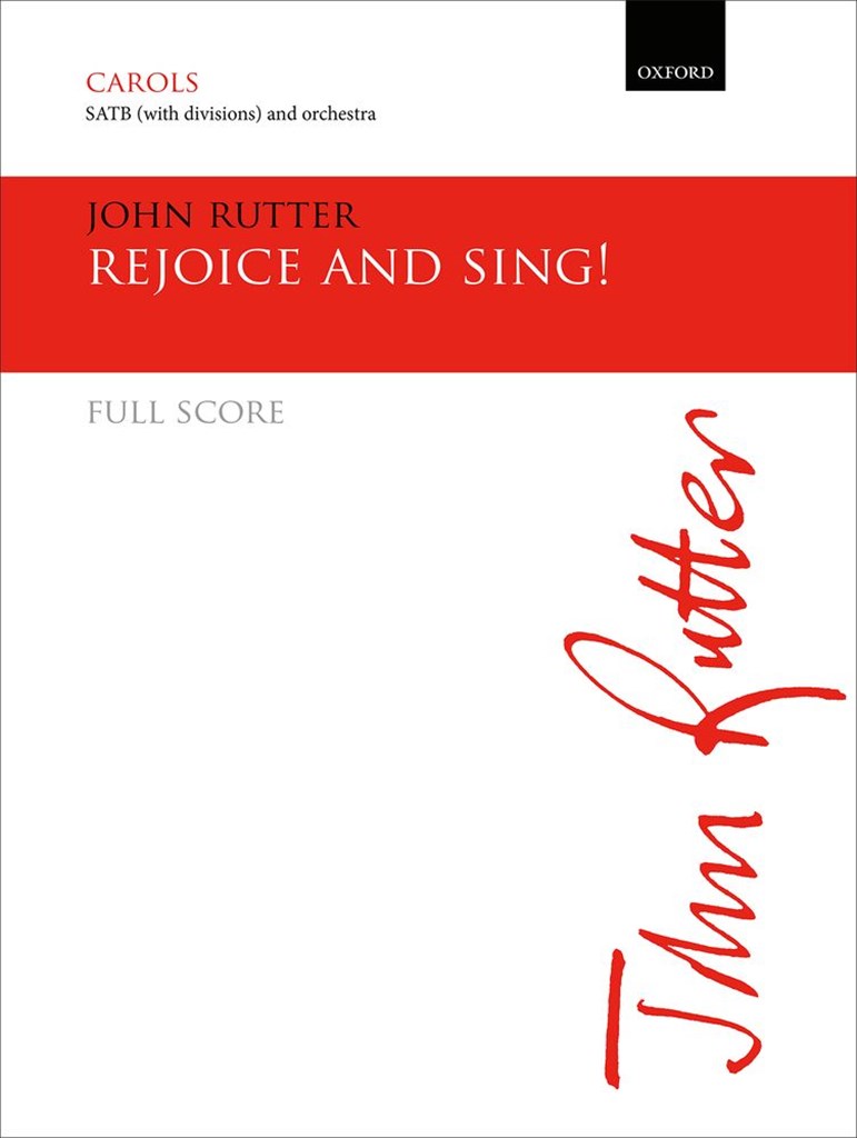 Rejoice and sing!